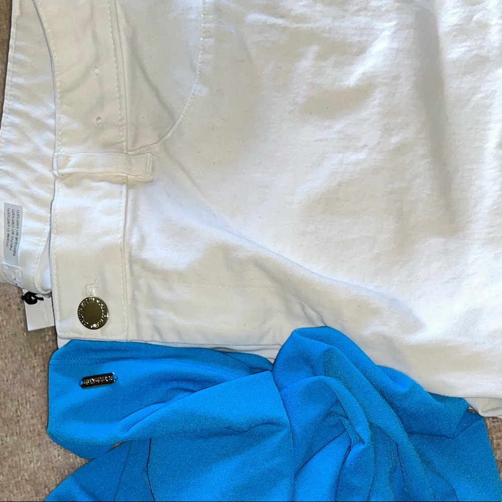 White Calvin Klein jeans